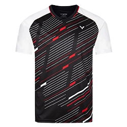 image de Tee-shirt VICTOR T-43101 C men noir/blanc