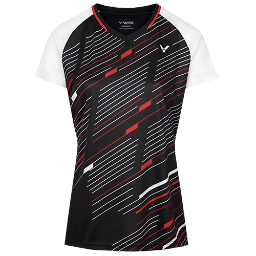 image de Tee-shirt VICTOR T-44101 C lady noir/blanc