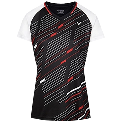 image de Tee-shirt VICTOR T-44101 C lady noir/blanc