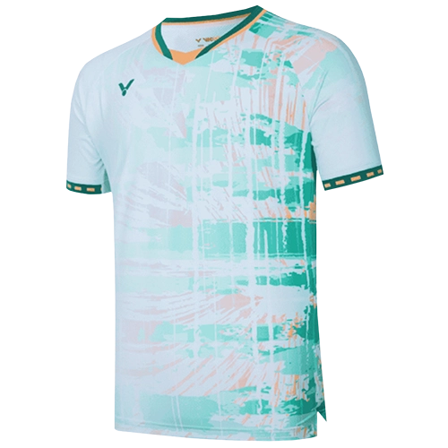 image de Tee-shirt VICTOR T-45002 R mixte vert/orange