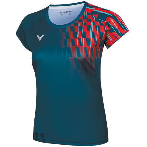 image de Tee-shirt VICTOR T-51001TD G asia series lady vert