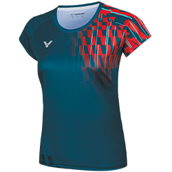 image de Tee-shirt VICTOR T-51001TD G asia series lady vert