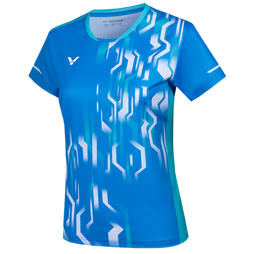 image de Tee-shirt VICTOR T-51015 M lady bleu