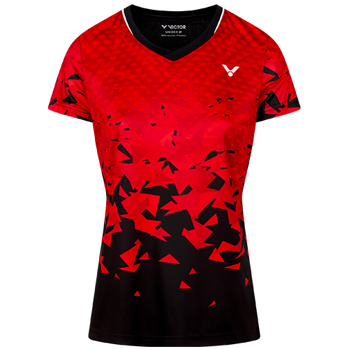 image de Tee-shirt VICTOR T-54101 D lady rouge