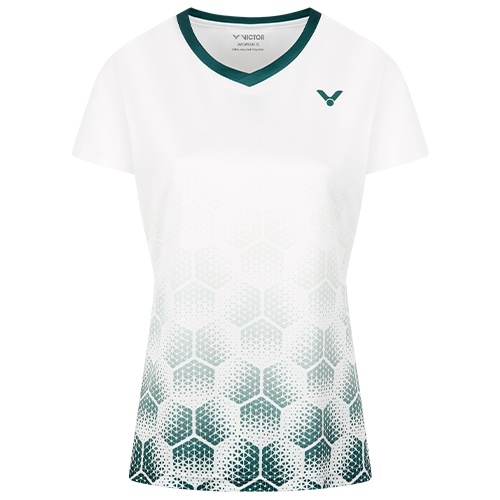 image de Tee-shirt VICTOR T-54103 A lady blanc