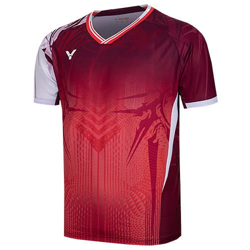 image de Tee-shirt VICTOR T-55060 Jonatan Christie D men bordeaux