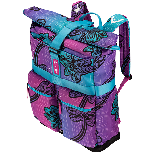 image de Backpack HEAD Tour 30L Palm Tree Crew bleu/rose