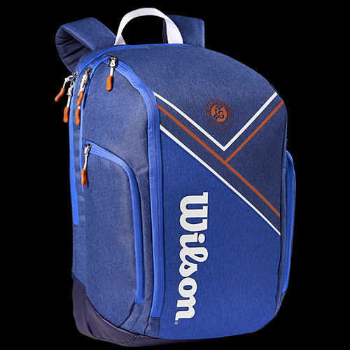 image de Backpack Wilson super tour Roland-Garros 2022 bleu
