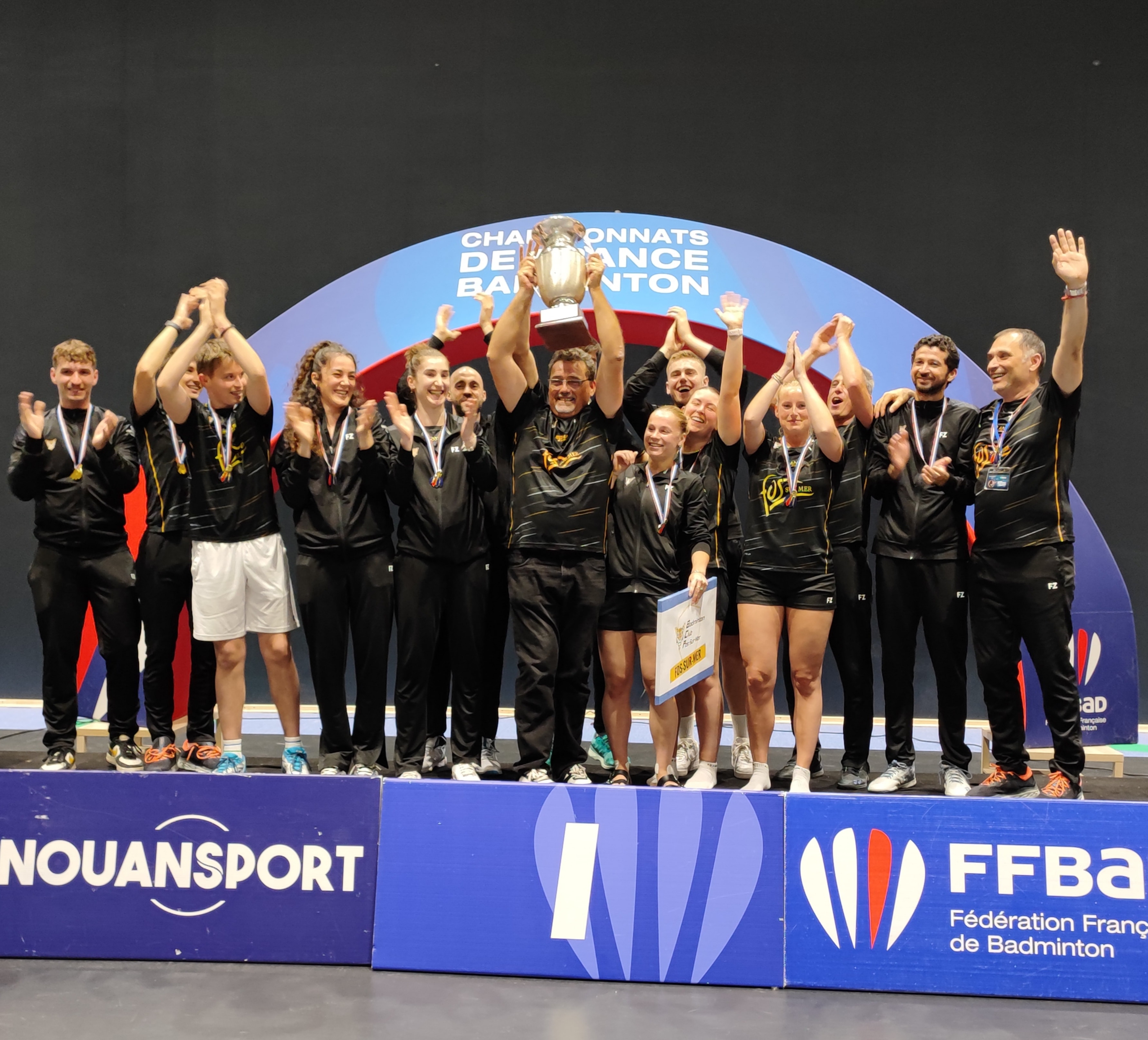 Badminton Club Fos - Champion de France 2023-2024