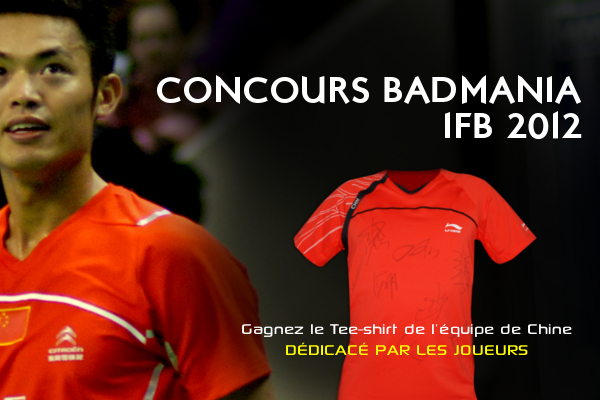 Concours Badmania.fr IFB 2012