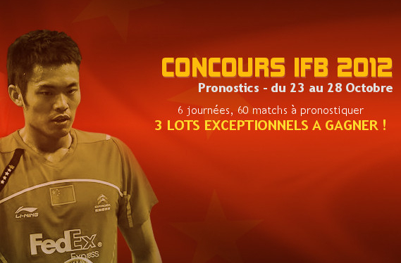 Concours Badmania.fr IFB 2012