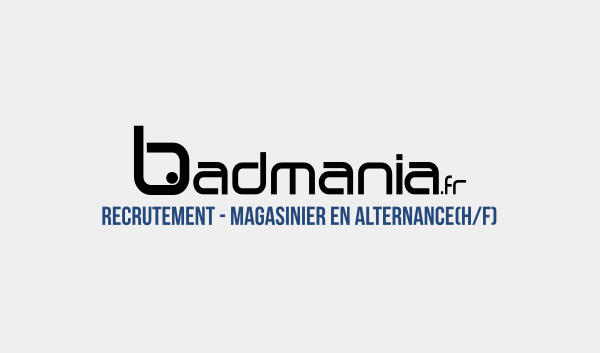 Recrutement magasinier en alternance