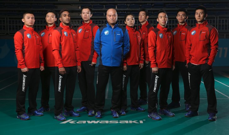 Lancement Kawasaki badminton