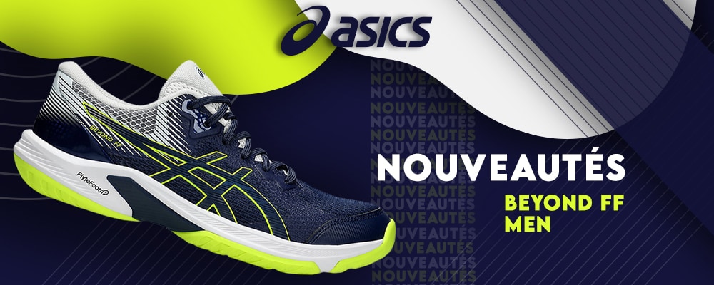 Chaussures de badminton asics Gel Blade Gel Rocket. Badmania