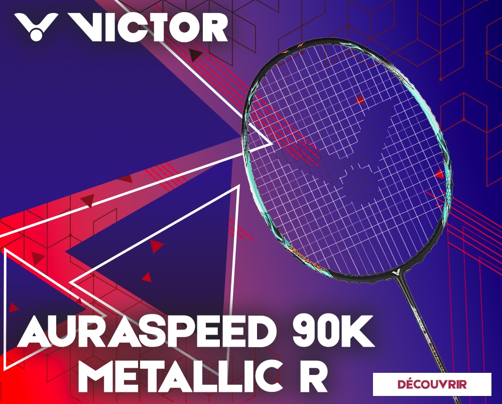 Raquette de badminton Victor Auraspeed 90K Metallic R