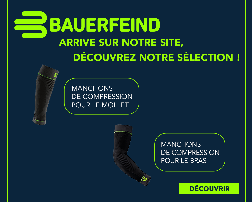 Bauerfeind arrive sur notre site, découvrez notre sélection