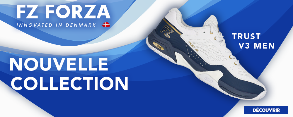 Nouvelle collection chaussures de badminton FZ Forza - PC