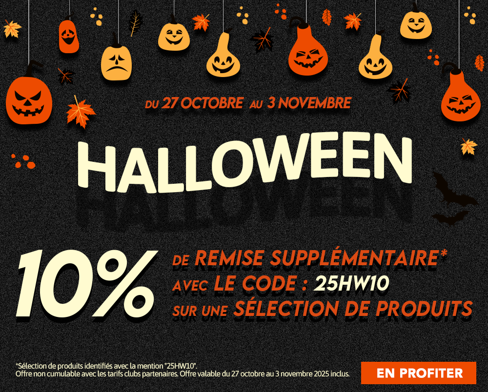 Offre d'Halloween 2025