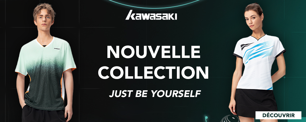 Nouvelle collection de badminton Kawasaki 2025 - PC