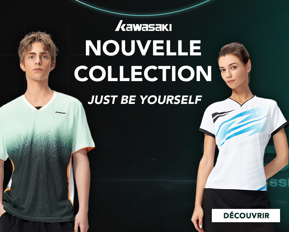 Nouvelle collection de badminton Kawasaki 2025