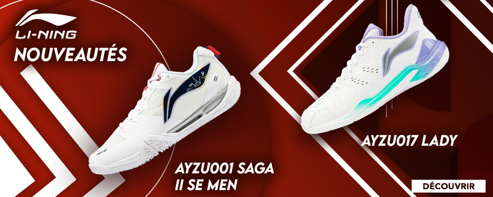 Nouvelle collection chaussures de badminton Li-Ning - PC