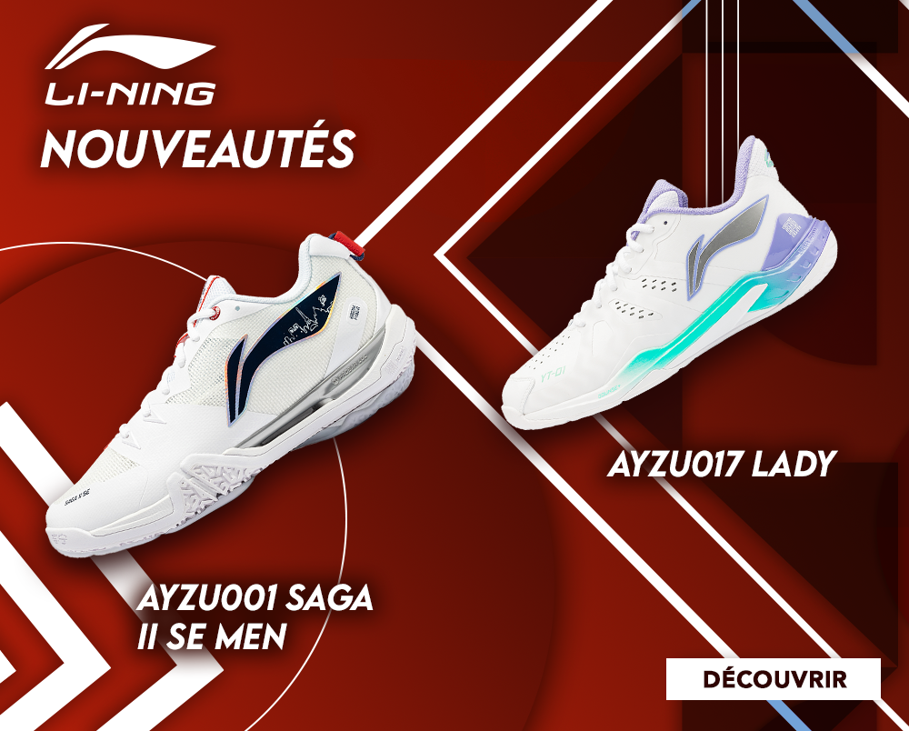 Nouvelle collection chaussures de badminton Li-Ning
