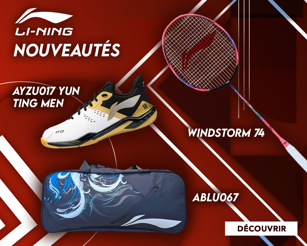 Nouvelle collection badminton Li-Ning 2025