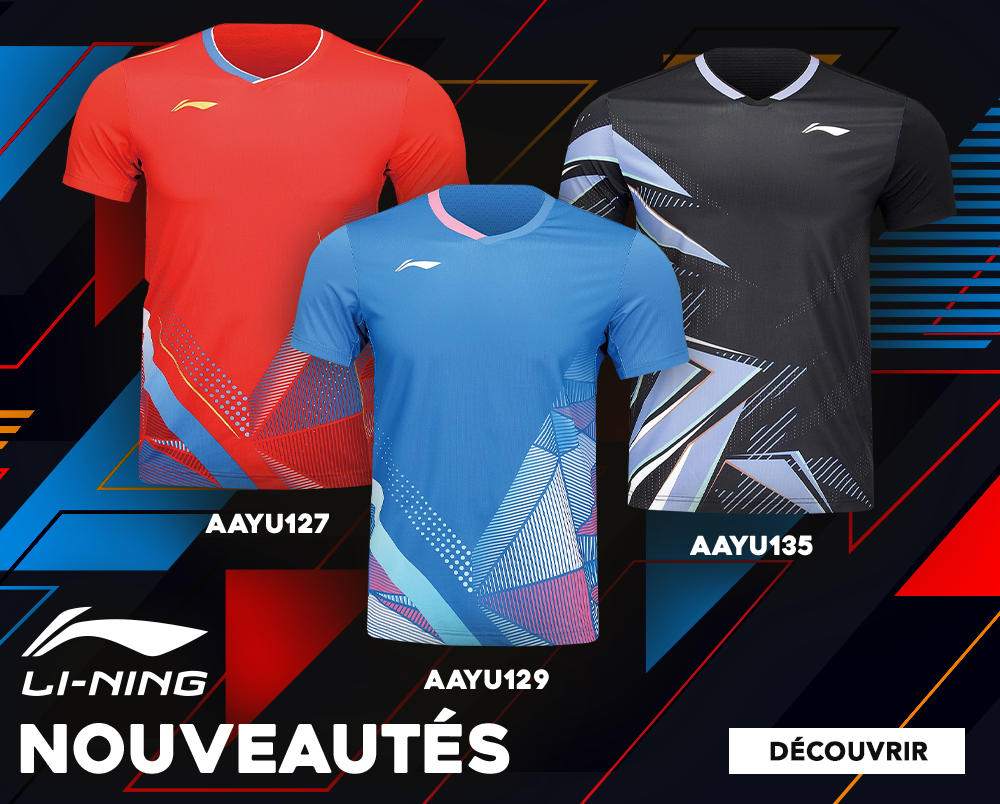 Nouvelle collection vêtement badminton 2025 Li-ning