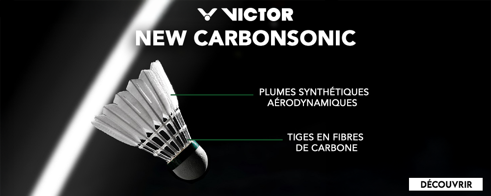 Volant de badminton VICTOR new carbonsonic - PC