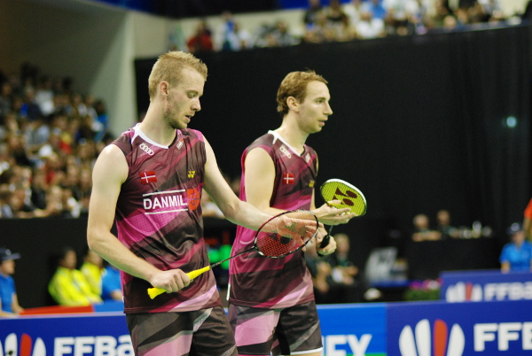 Mathias Boe et Carsten Mogensen